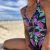 Eco Swim Wear Body Surf Violet Jungle
