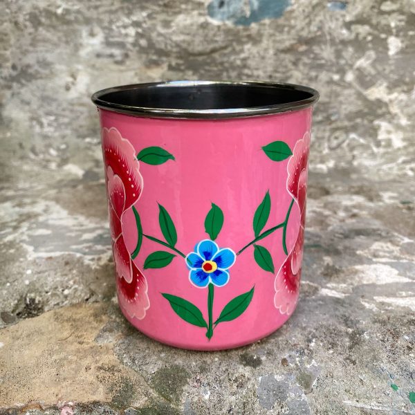 Taza Eco-Friendly Acero Inox Rosa