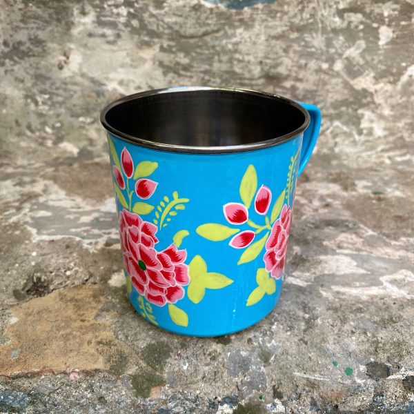 Taza Eco-Friendly Acero Inox Azul