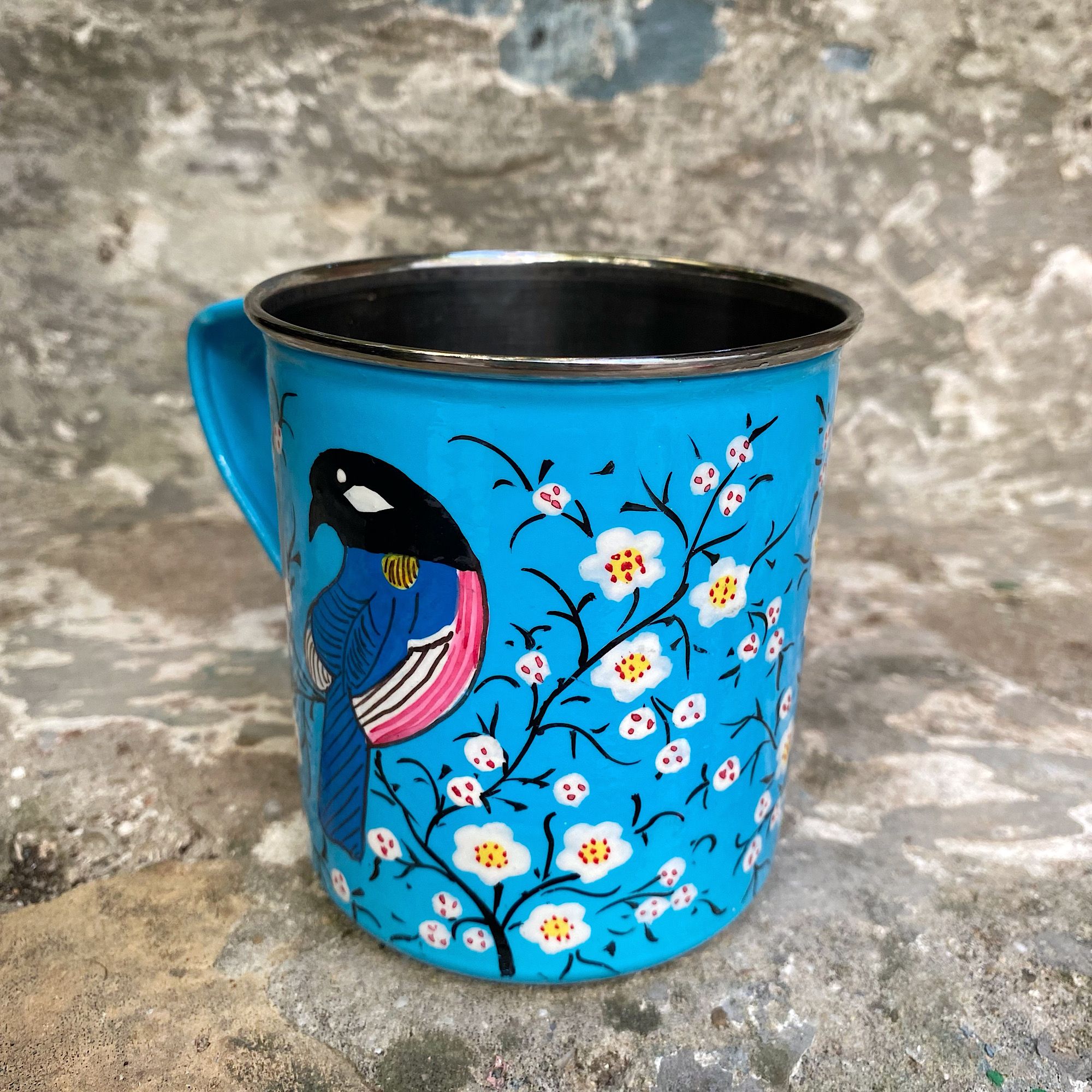 Taza Eco-Friendly Azul Tropical