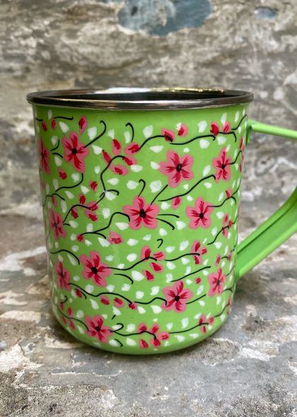 Taza Eco-Friendly Acero Inox Verde Claro
