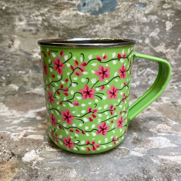 Taza Eco-Friendly Acero Inox Verde Claro