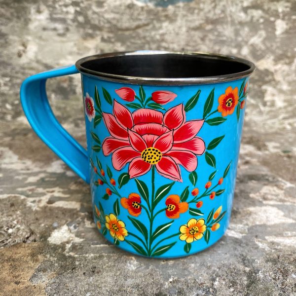 Taza Eco-Friendly Azul Tropical
