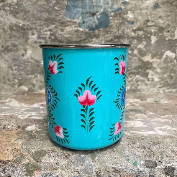 Taza Eco-Friendly Acero Inox Aguamarina
