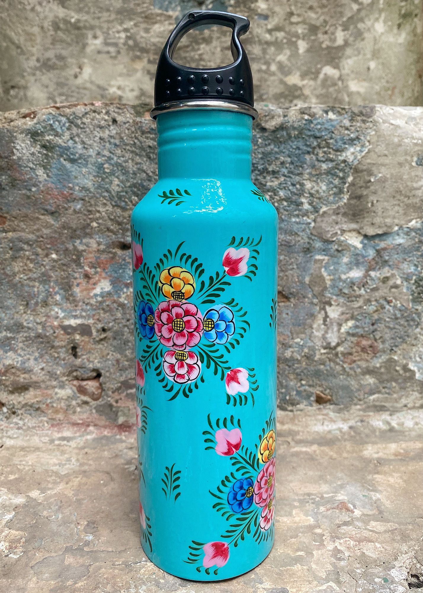 Cantimplora Eco-Friendly Acero Inox Aguamarina · Globe Tarifa
