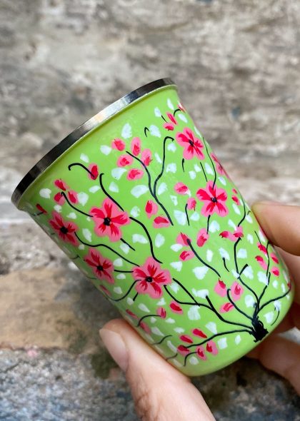 Vaso Pequeño Eco-Friendly Acero Inox Verdino