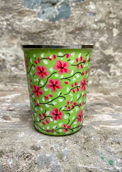 Vaso Pequeño Eco-Friendly Acero Inox Verdino