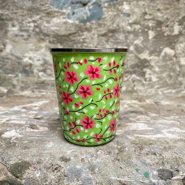 Vaso Pequeño Eco-Friendly Acero Inox Verdino