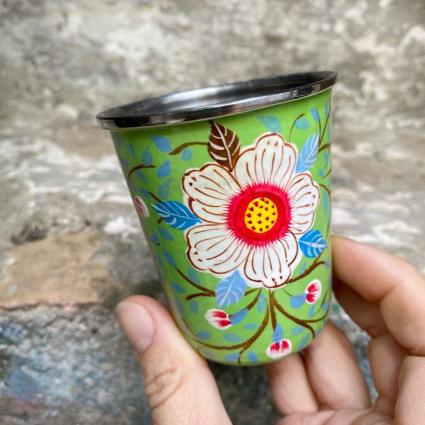 Vaso Pequeño Eco-Friendly Acero Inox Margarita