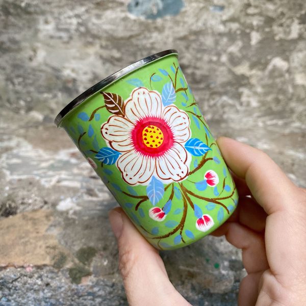 Vaso Pequeño Eco-Friendly Acero Inox Margarita