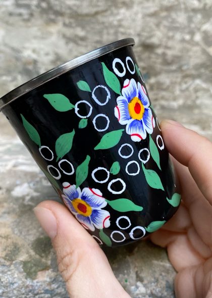 Vaso Pequeño Eco-Friendly Acero Inox Negro