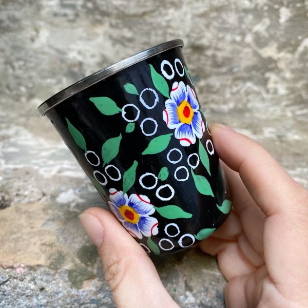 Vaso Pequeño Eco-Friendly Acero Inox Negro