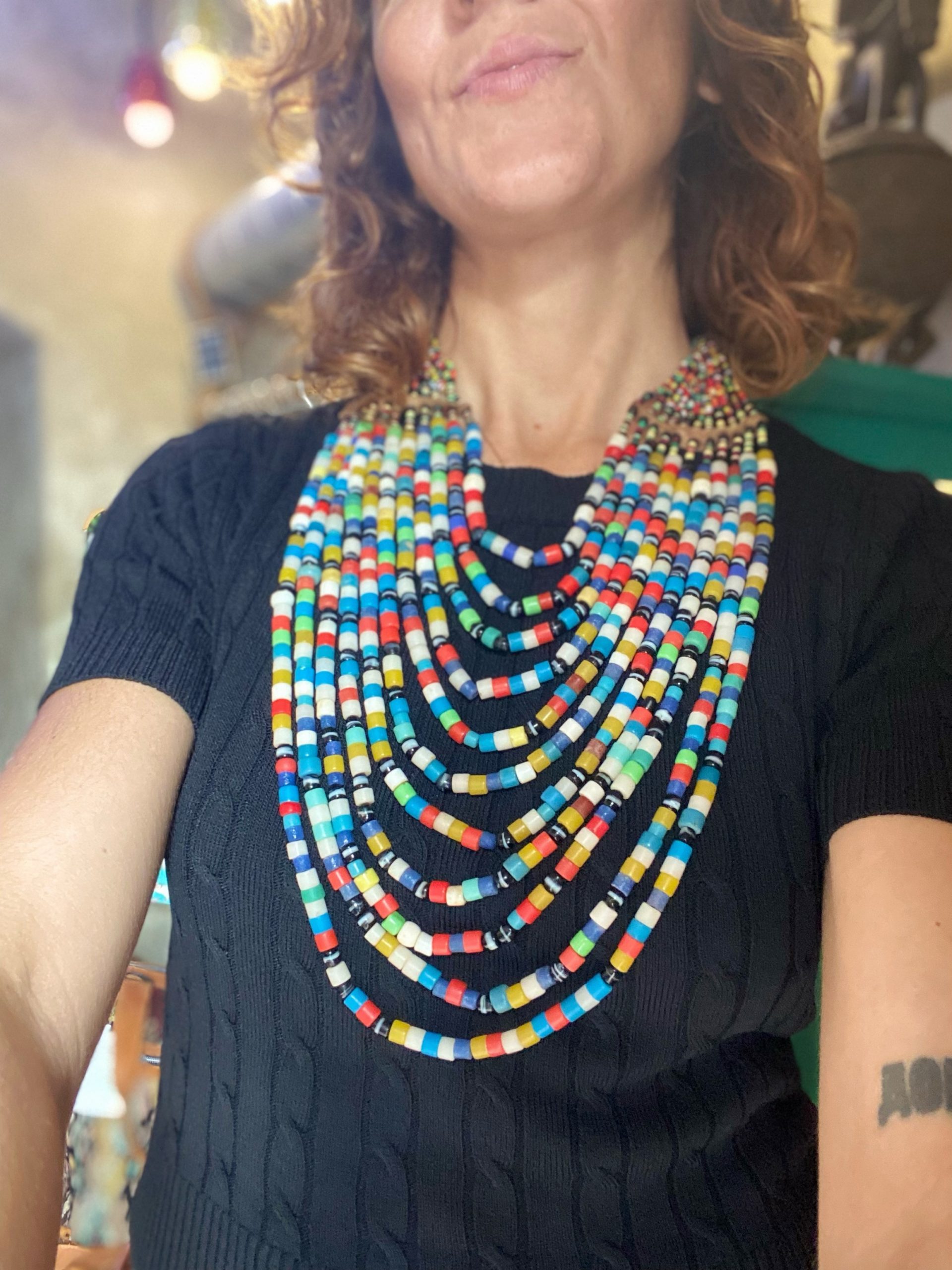 COLLAR REWORK MULTICOLOR AFRICA - Imagen 11