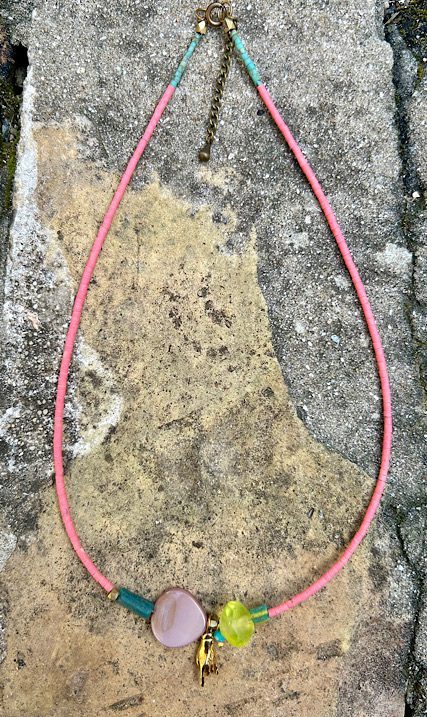 Collar Nacre rosa - Imagen 3