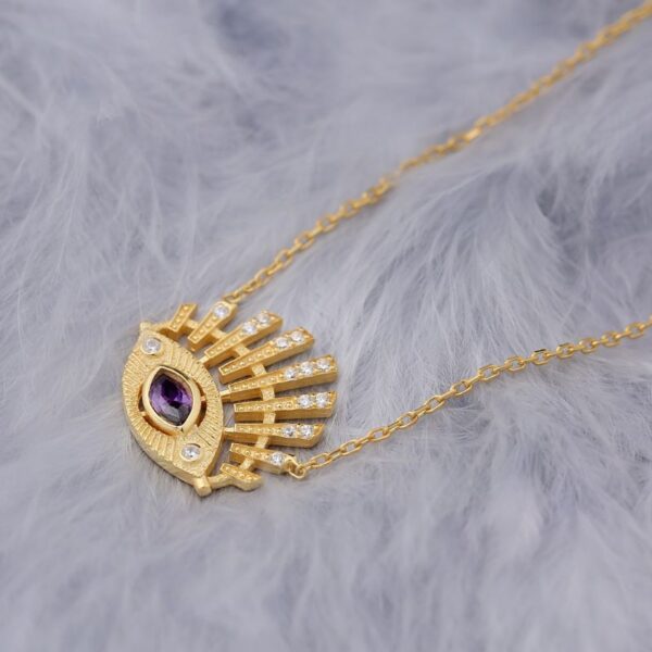 Colgante Evil Eye Ametista
