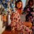 Maxi Kimono viscosa graphic rosa