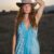 Magic Dress seda azul